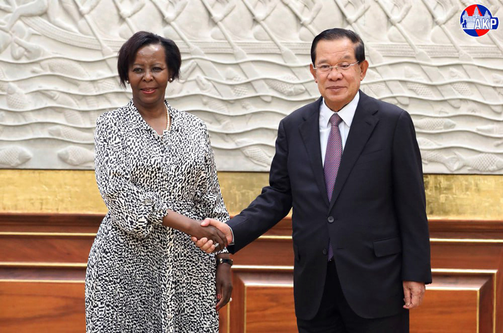 OIF’s Mushikiwabo to visit border-displaced Cambodians after meeting Hun Sen, Senate says