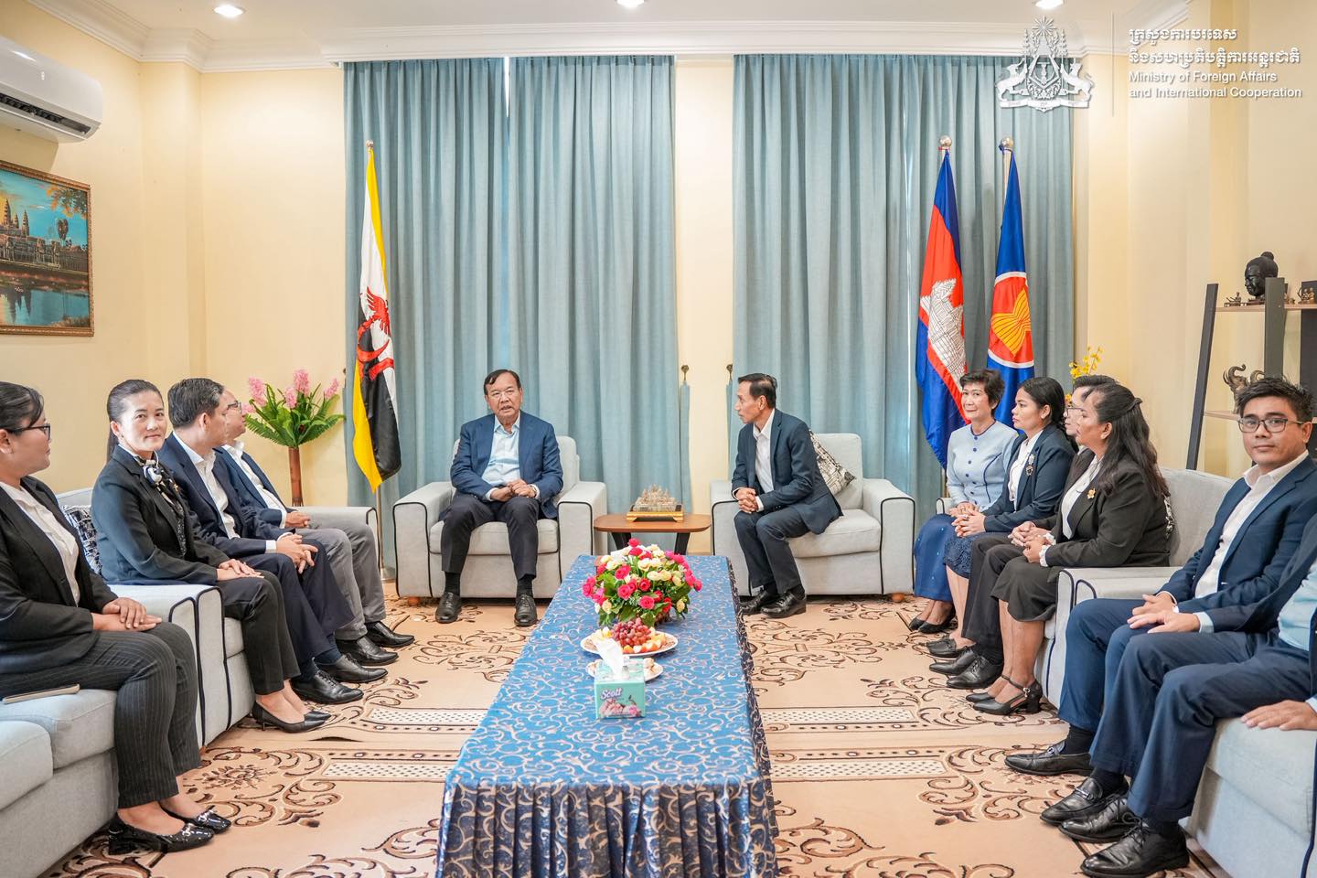 Cambodia Built Bilateral Architecture at Four Speeds in Brunei